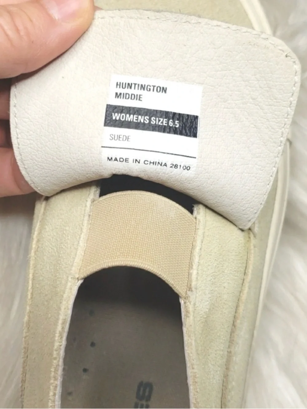 SeaVees Huntington Middie OYSTER SUEDE 6.5